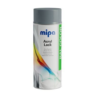 MIPA Lack Color RAL 7000 400 ml, akrylátový lak v spreji                        