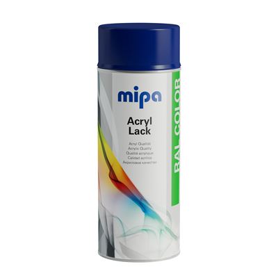 MIPA Lack Color RAL 5002 400 ml, akrylátový lak v spreji                        