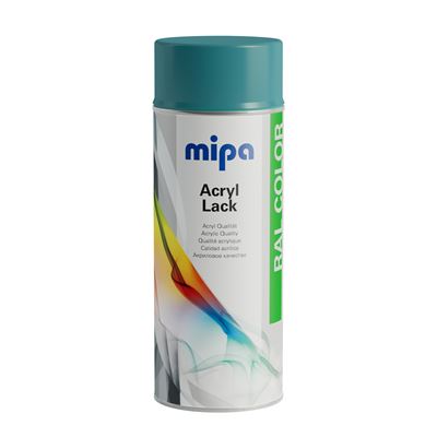 MIPA Lack Color RAL 5018 400 ml, akrylátový lak v spreji                        