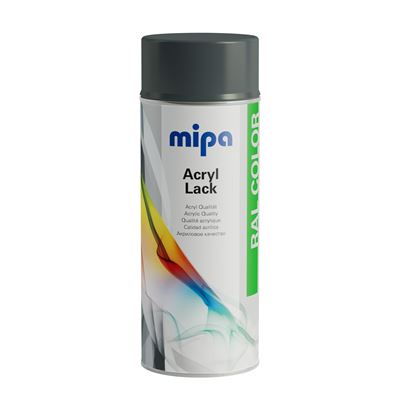 MIPA Lack Color RAL 7011 400 ml, akrylátový lak v spreji                        