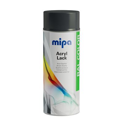 MIPA Lack Color RAL 7024 400 ml, akrylátový lak v spreji                        