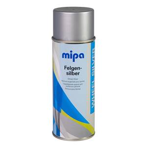 MIPA Felgensilber 400 ml, strieborný lak na kolesá v spreji                     