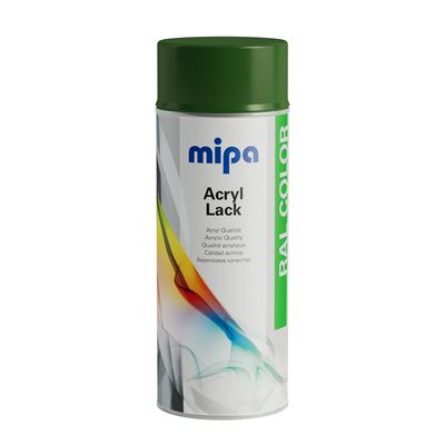 MIPA Lack Color RAL 6002 400 ml, akrylátový lak v spreji                        