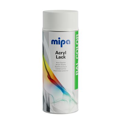 MIPA Lack Color RAL 9016 400 ml, akrylátový lak v spreji                        