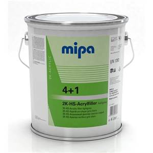 MIPA 4+1 Acrylfiller sivý 4 l, brúsny plnič                                     
