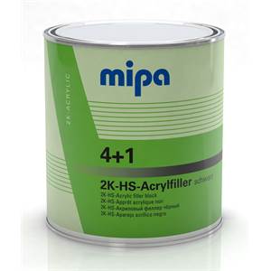MIPA 4+1 Acrylfiller čierny 3 l, brúsny plnič                                   