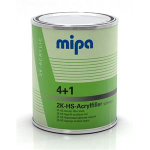 MIPA 4+1 Acrylfiller čierny 1 l, brúsny plnič                                   
