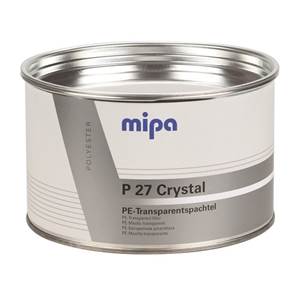 MIPA P 27 Crystal 1 kg, transparentný tmel na karbón                            