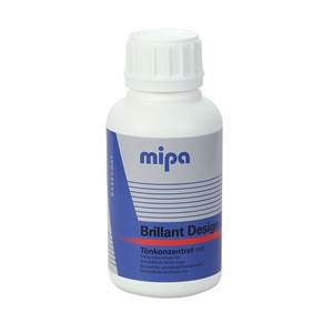 MIPA Brillant Design BD 01 červená 0,5 l, transparentný pigmentovací koncentrát 
