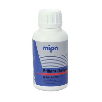 MIPA Brillant Design BD 03 červená 0,5 l, transparentný pigmentovací koncentrát 