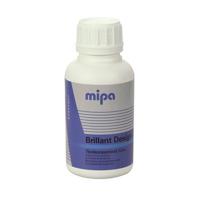 MIPA Brillant Design BD 05 modrá 0,5 l, transparentný pigmentovací koncentrát   
