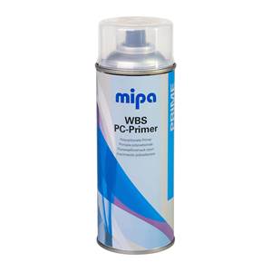 MIPA WBS PC Primer Spray 400 ml, špecializovaný základ na polykarbonát v spreji 