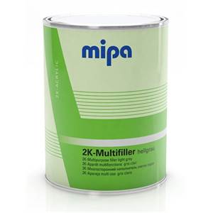 MIPA 2K Multifiller svetlosivý 1 l, univerzálny plnič                           