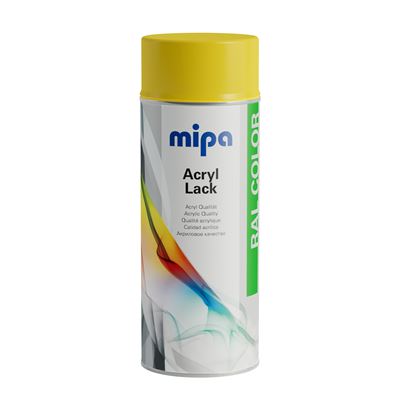 MIPA Lack Color RAL 1021 400 ml, akrylátový lak v spreji                        