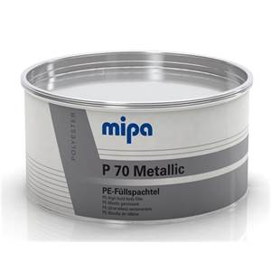 MIPA P 70  2 kg, karosársky tmel plnený hliníkovým prachom                      