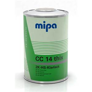 MIPA 2K HS Klarlack CC14  Thix 1 l, bezfarebný lak odolný stekancom             