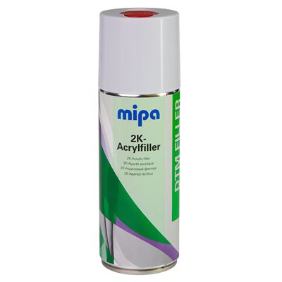 MIPA 2K Acrylfiller Spray, dvojzložkový plnič v spreji, 400 ml                  