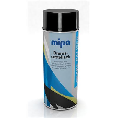 MIPA Lak na brzdové strmene - červený, RAL 9005, 400 ml                         