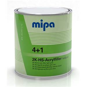 MIPA 4+1 Acrylfiller sivý 3 l, brúsny plnič                                     