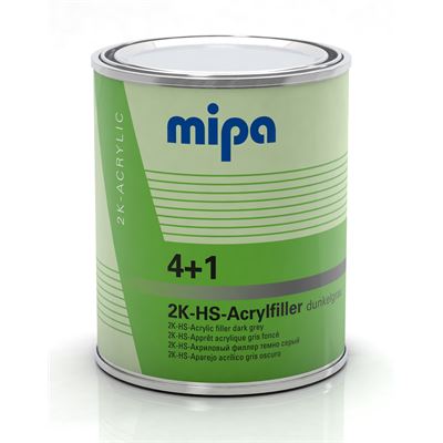 MIPA 4+1 Acrylfiller RAL 7011 3 l, brúsny plnič                                 