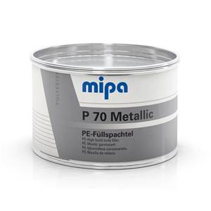 MIPA P 70  1 kg, karosársky tmel plnený hliníkovým prachom                      