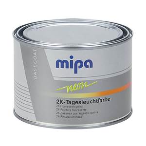 MIPA NEON RAL 3024  0,5 l, bázový lak s neónovým farebným odtieňom              