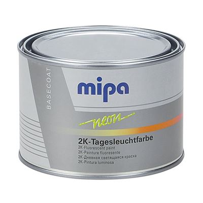 MIPA NEON RAL 3024  0,5 l, bázový lak s neónovým farebným odtieňom              