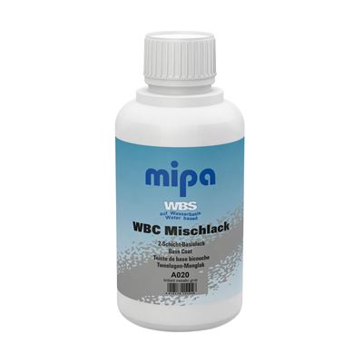 MIPA WBC A 020 0,5 l, miešací bázový autolak pre WBC Systém                     